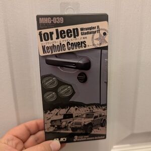 AZUTO Keyhole Covers For Jeep Wrangler | (JL) / Gladiator (JT) 2018-2025 Doors